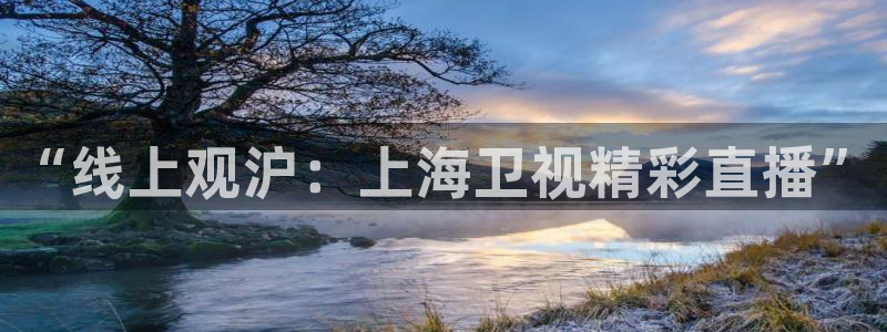 球友直播官网：“线上观沪：上海卫视精彩直播”
